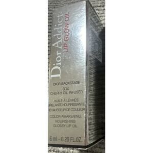 Dior Addict Lip Glow Oil #004 Coral Full Size 6mL 0.20 oz Dior Backstage Cherry